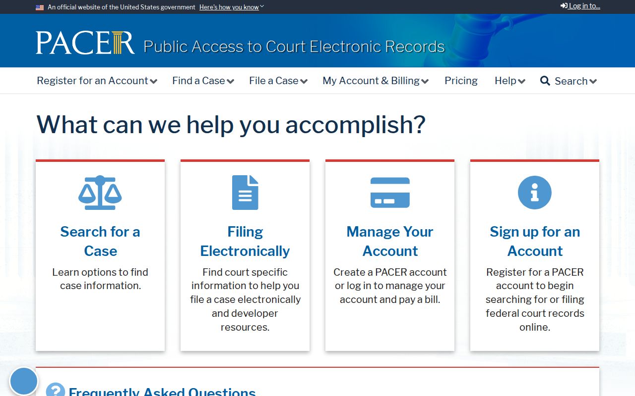Smith County docket search federal PACER route