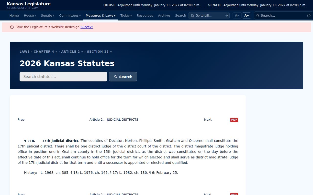 Smith County court docket judicial district statute